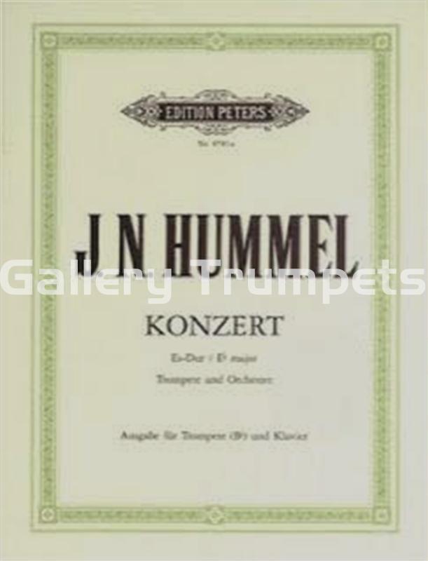 Hummel, Johann N. - Trumpet Concerto / Red. Piano - Imagen 1