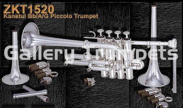 Kanstul ZKT 1520 - Trompeta Piccolo Bb/A/G
