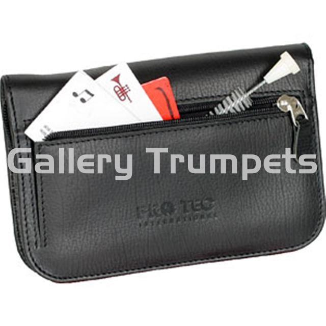 Pro Tec L-221 - Funda Piel para 4 Boquillas de Trompeta