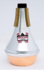 Denis Wick Sordina Straight Trompeta con base cobre