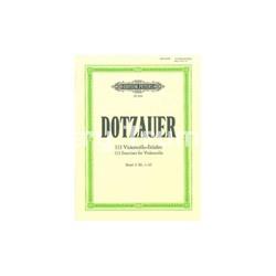 113 Violoncello-Etuden Vol.1 ( Nº1-34) - Dotzauer, J.J.F. - Imagen 1