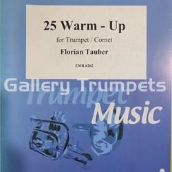 25 Warm - Up for Trumpet/Cornet - Tauber, Florian - Imagen 1