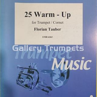25 Warm - Up for Trumpet/Cornet - Tauber, Florian - Imagen 1