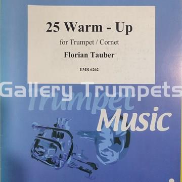 25 Warm - Up for Trumpet/Cornet - Tauber, Florian - Imagen 1