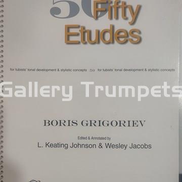 50 Studies for Tuba - Boris Grigoriev - Imagen 1