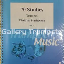 70 Studies Trumpet or Cornet - Blazhevich, Vladislav - Imagen 1