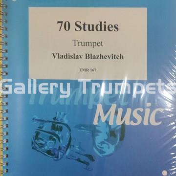 70 Studies Trumpet or Cornet - Blazhevich, Vladislav - Imagen 1