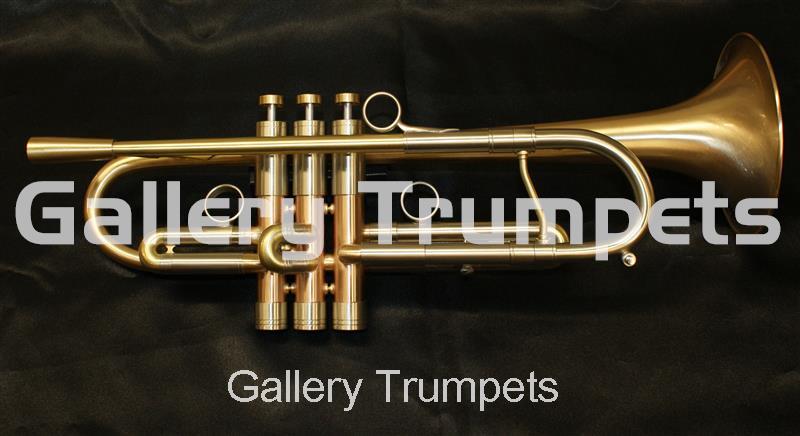 Adams Custom A4 Trompeta Bb Lacado Transparente - Imagen 1