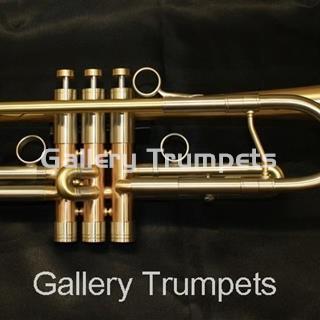 Adams Custom A4 Trompeta Bb Lacado Transparente - Imagen 1