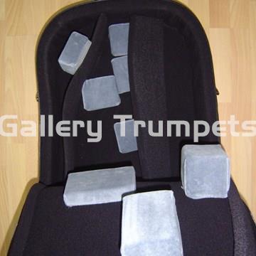 Adams Estuche Deluxe 3 Trompetas con Trolley - Imagen 2