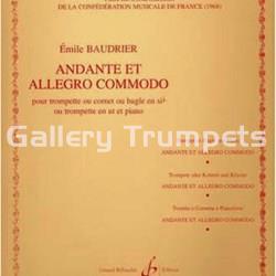 Andante et Allegro Commodo. Emile Baudrier - Imagen 1