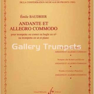 Andante et Allegro Commodo. Emile Baudrier - Imagen 1
