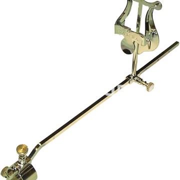 Atril Marcha Trombón con Soporte Dorado Argolla 22mm - Imagen 1