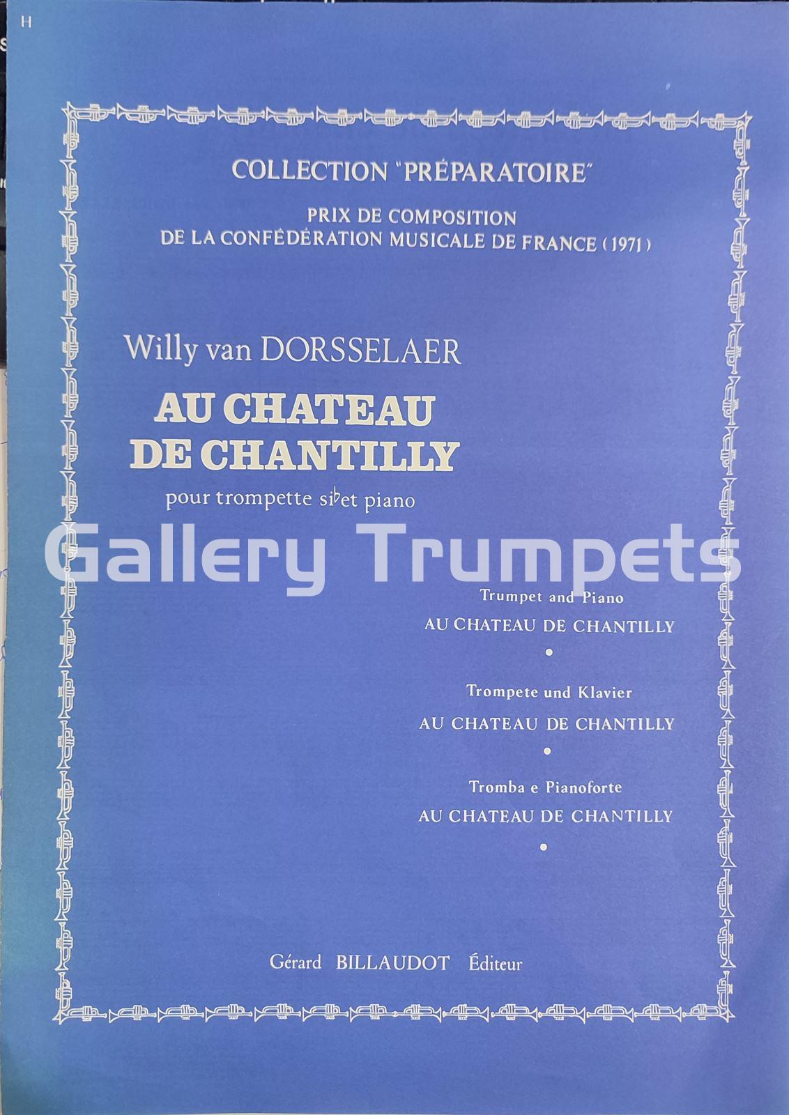 Au Chateau de Chantilly - Dorsselaer, Willy Van - Imagen 1
