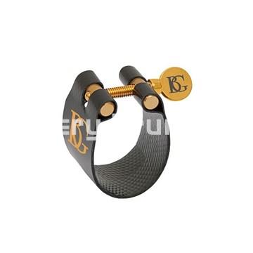 B.G. LF-A Abrazadera Flex Saxo Alto + Boquillero - Imagen 1