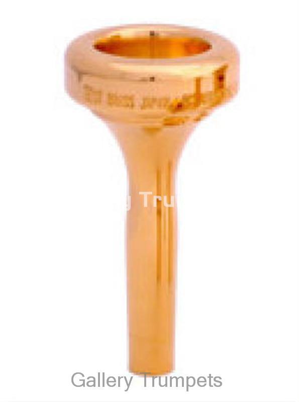 Best Brass 5A - Boquilla de Trombón / Bombardino Tubería Ancha - Oro - Imagen 1