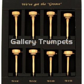 Best Brass 5C - Boquilla de Trombón / Bombardino Tubería Ancha - Oro - Imagen 2