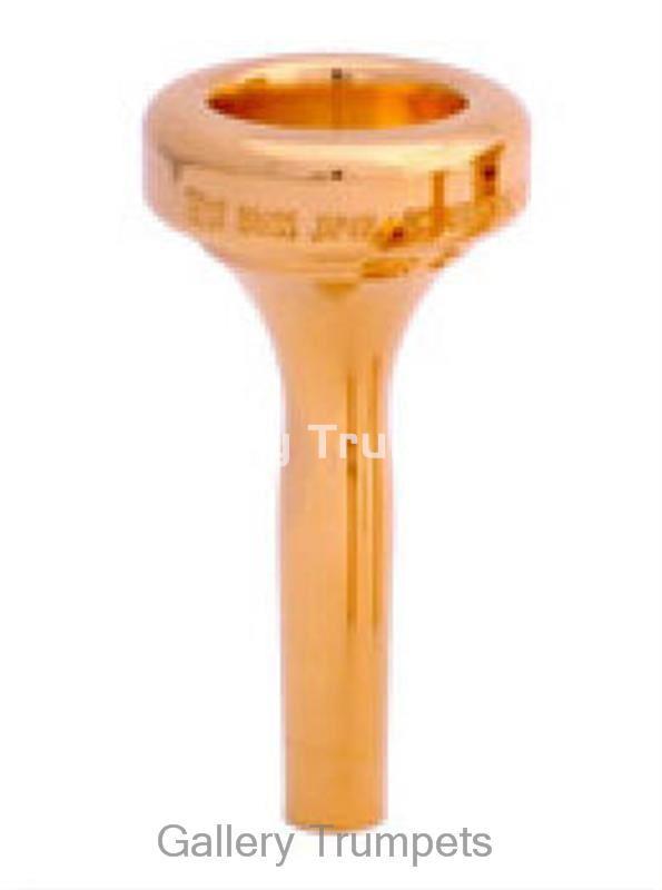 Best Brass 6A - Boquilla de Trombón / Bombardino Tubería Ancha - Oro - Imagen 1