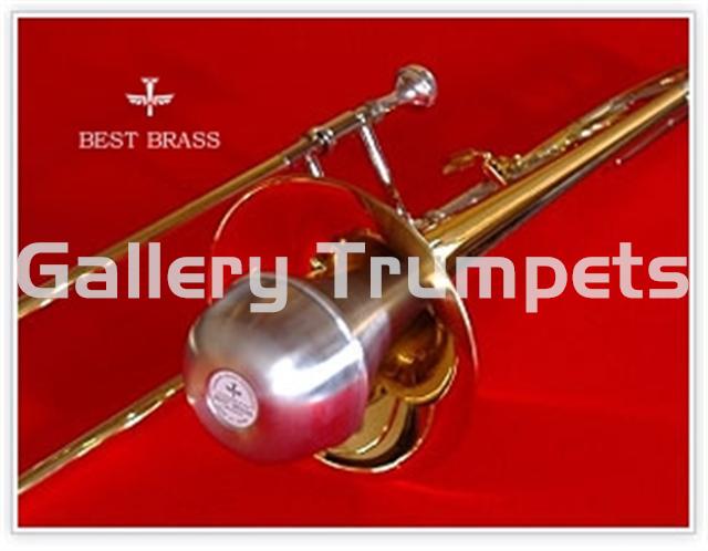 Best Brass Sordina Straight Aluminio Trombón Bajo - Imagen 1