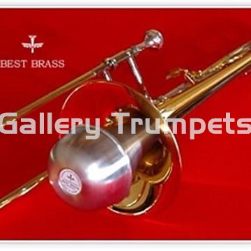 Best Brass Sordina Straight Aluminio Trombón Tenor - Imagen 1