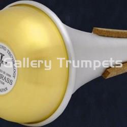 Best Brass Sordina Trombón Bajo Straight Aluminio con Base Latón - Imagen 1