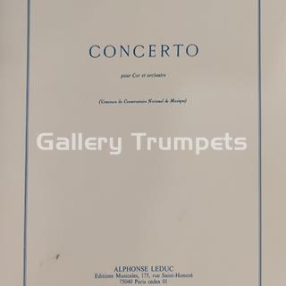 Concerto pour Cor et Orchestre/Red. Pno. - Tomasi, Henri - Imagen 1