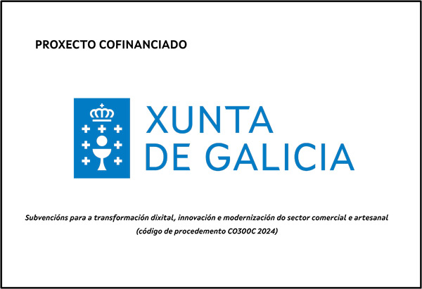 Proyecto cofinanciado por la Xunta de Galicia