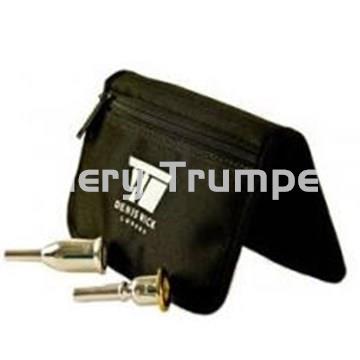 Denis Wick Funda 4 Boquillas Trompeta/Corneta/Trompa/Fliscorno Nylon - Imagen 1