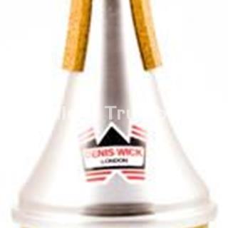 Denis Wick Sordina Straight Trompeta con base latón - Imagen 1