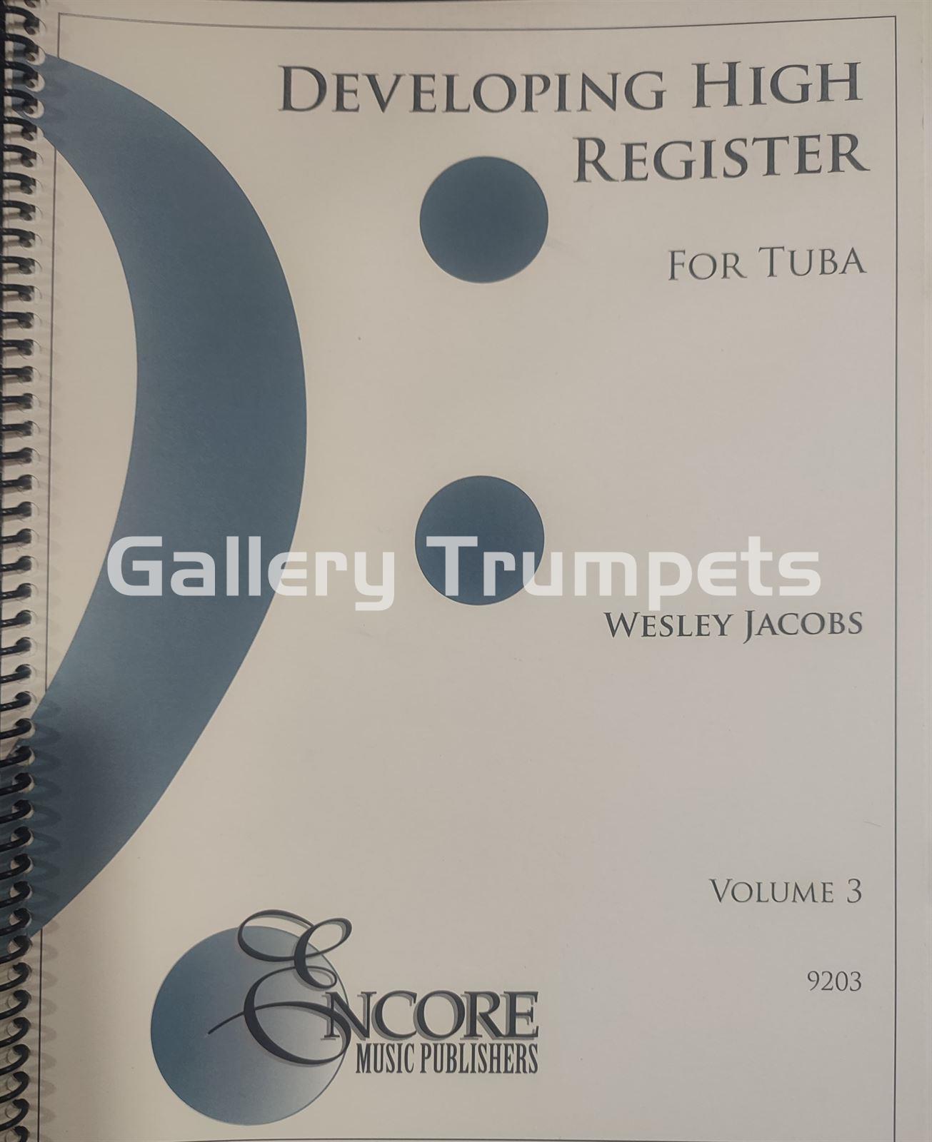 Developing High Register for Tuba Vol.3 - Wesley Jacobs - Imagen 1