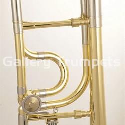 Edwards T-350CR-E Trombón Tenor Tubería Ancha con Transpositor Open Wrap y Puente Armónico Simple, Campana Yellow Brass - Imagen 1