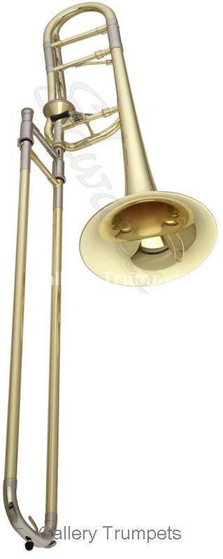 Edwards T-350E Trombón Tenor Bb/F Tubería Ancha Campana Rose Brass - Imagen 1