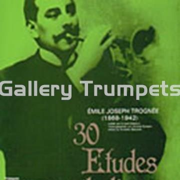 Emile Joseph TROGNÉE - 30 Etudes mélodiques - Imagen 1