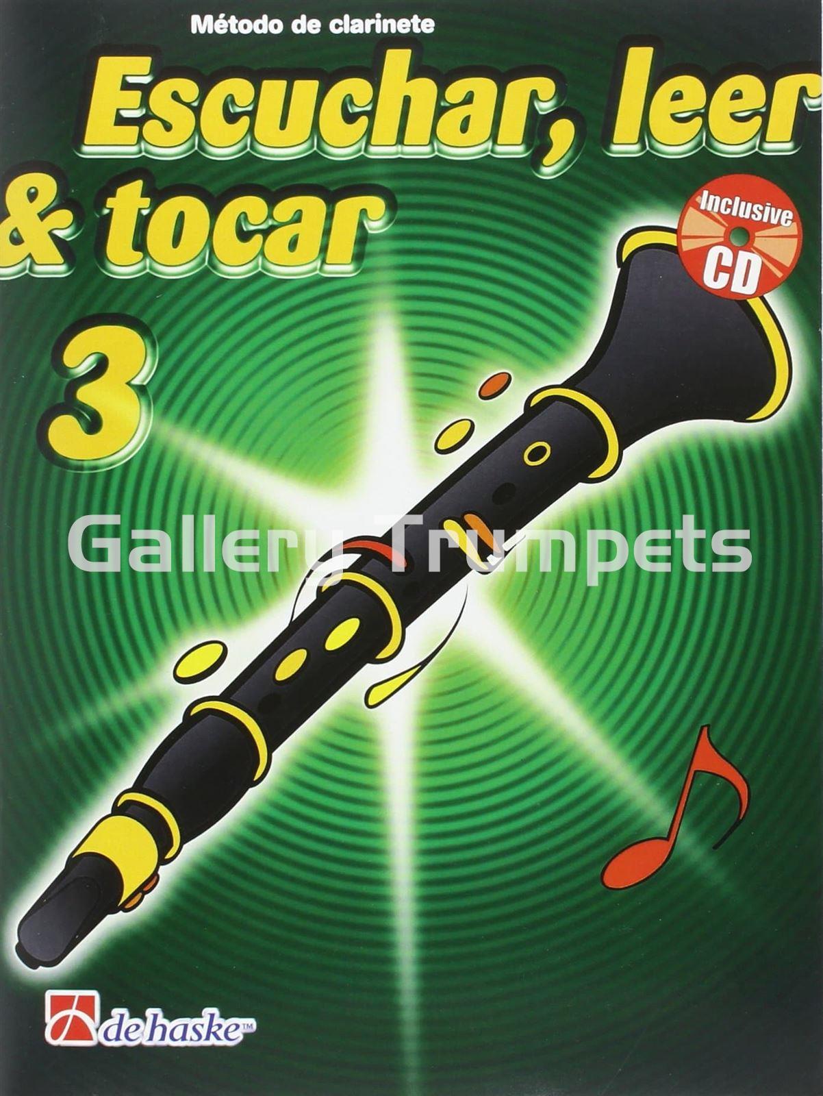 Escuchar, Leer y Tocar - Clarinete 3 + CD - Imagen 1