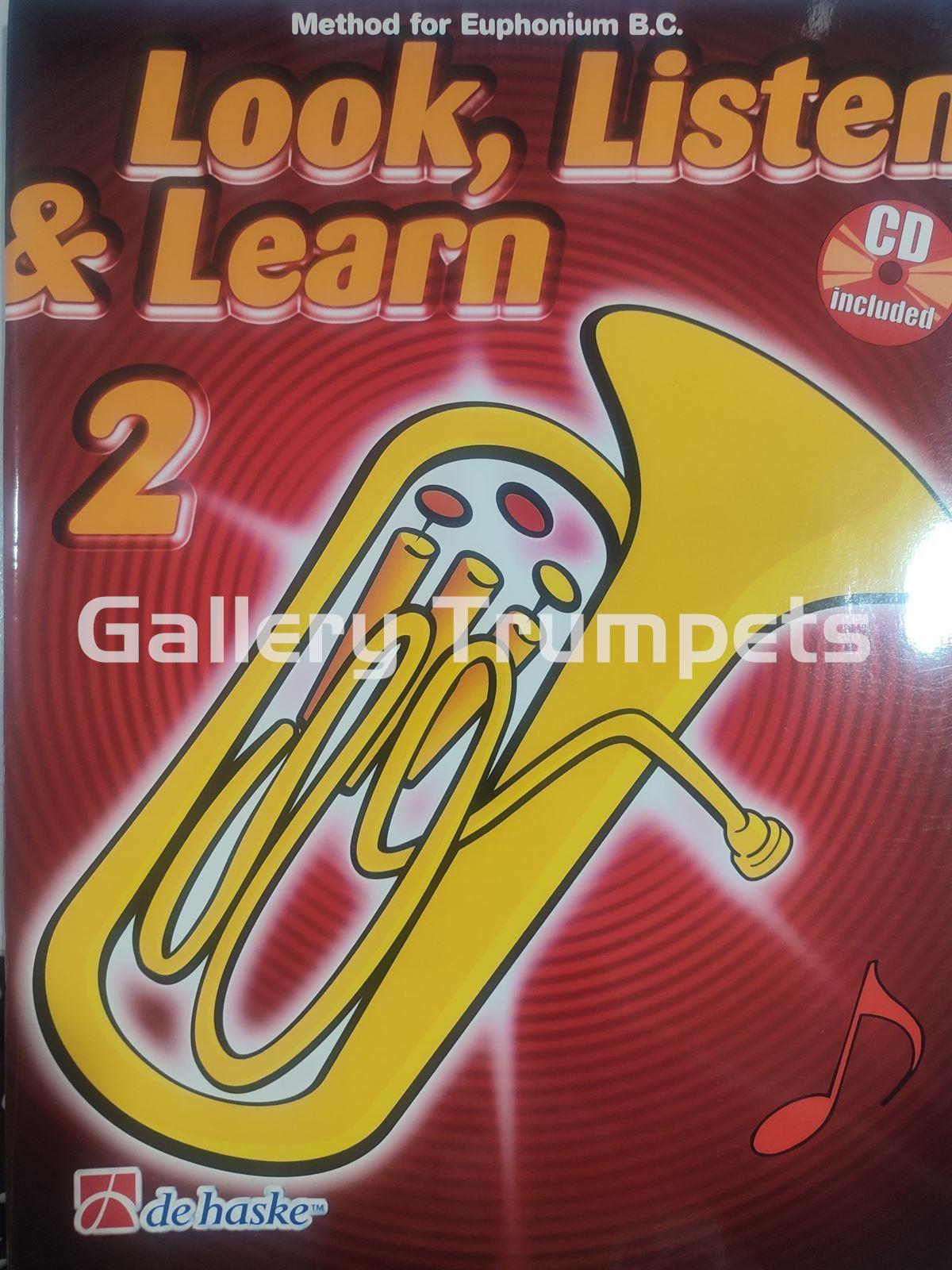 Escuchar, Leer y Tocar - Euphonium BC2 + CD - Imagen 1