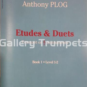 Etudes & Duets-Trumpet or intruments clave de sol. Book 1 - Anthony Plog - Imagen 1