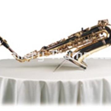 ff Soporte Saxofón Soprano Curvo, Saxo Alto o Saxo Tenor - Imagen 2