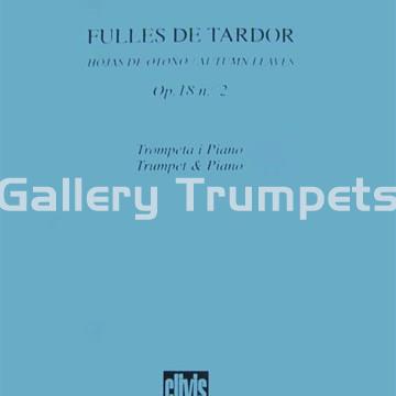 Fulles de Tardor Op.18 Nº2 - Trompeta i Piano - Brotons, Salvador - Imagen 1
