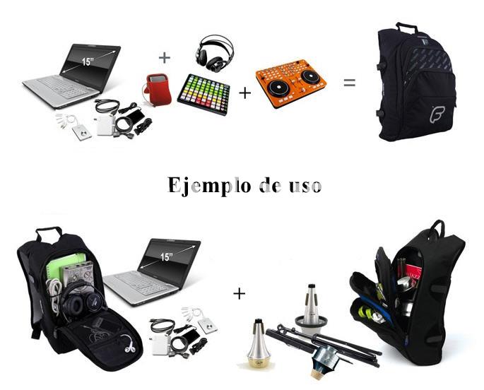 Fusion Bags Mochila Ordenador y/ó Accesorios - Imagen 5