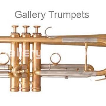 G.&.P. "FLORA" Trompeta Bb Ligera, Acabado Raw Brass - Imagen 1