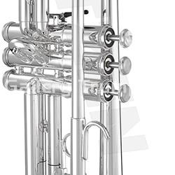 Getzen 590S Capri Series Trompeta Bb Plateada - Imagen 1