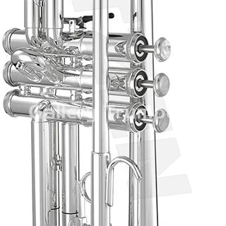 Getzen 590S Capri Series Trompeta Bb Plateada - Imagen 1