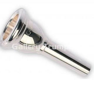 Griego CS5 Boquilla Custom Trombón Tenor Plateada - Imagen 1