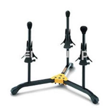 Hercules DS513B Soporte Triple 2 Trompetas y/o Cornetas + Fliscorno - Imagen 1