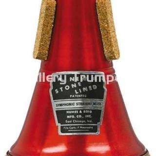 Humes & Berg New Stone Lined - Sordina Straight Symphonic Base Cobre Trompeta - Imagen 1