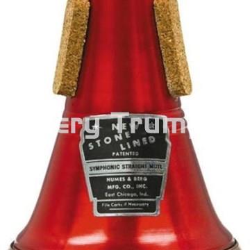 Humes & Berg New Stone Lined - Sordina Straight Symphonic Base Cobre Trompeta - Imagen 1