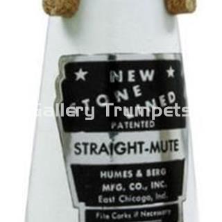 Humes & Berg New Stone Lined - Sordina Straight Trompeta - Imagen 1