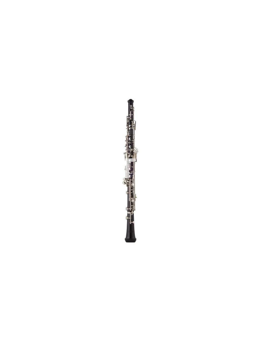 J. Michael Oboe Do Sistema semi automático con cuerpo de ébano y llaves plateadas - Con estuche - Imagen 1