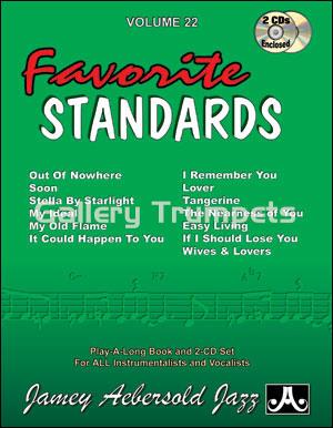 Jamey Aebersold Vol. 22 - "FAVORITE STANDARDS" - Imagen 1