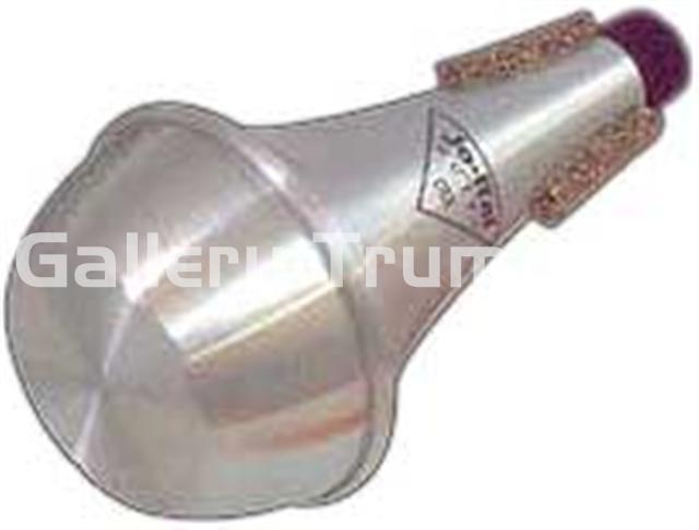 Jo-Ral Sordina Straight Aluminio Trompeta - Imagen 1